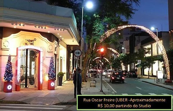 Apartmán Lindo Studio Av. Ipiranga São Paulo