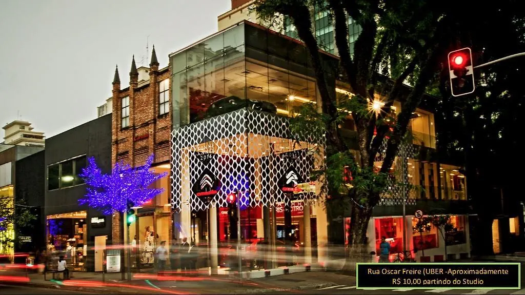 Apartmán Lindo Studio Av. Ipiranga São Paulo 0*,
