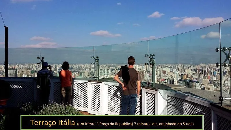 Apartmán Lindo Studio Av. Ipiranga São Paulo 0*,  Brazílie